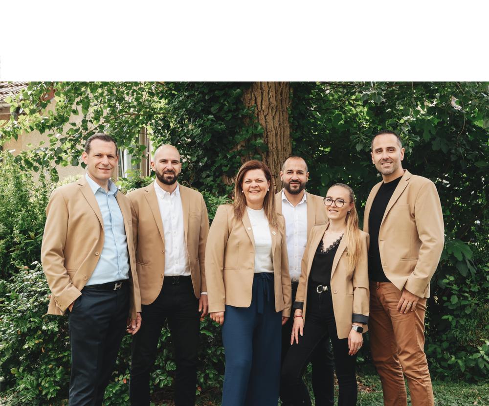 l'équipe de l'agence Eureka
