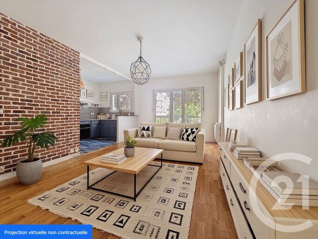 Appartement F3 à vendre - 3 pièces - 68.51 m2 - CACHAN - 94 - ILE-DE-FRANCE - Century 21 Eureka